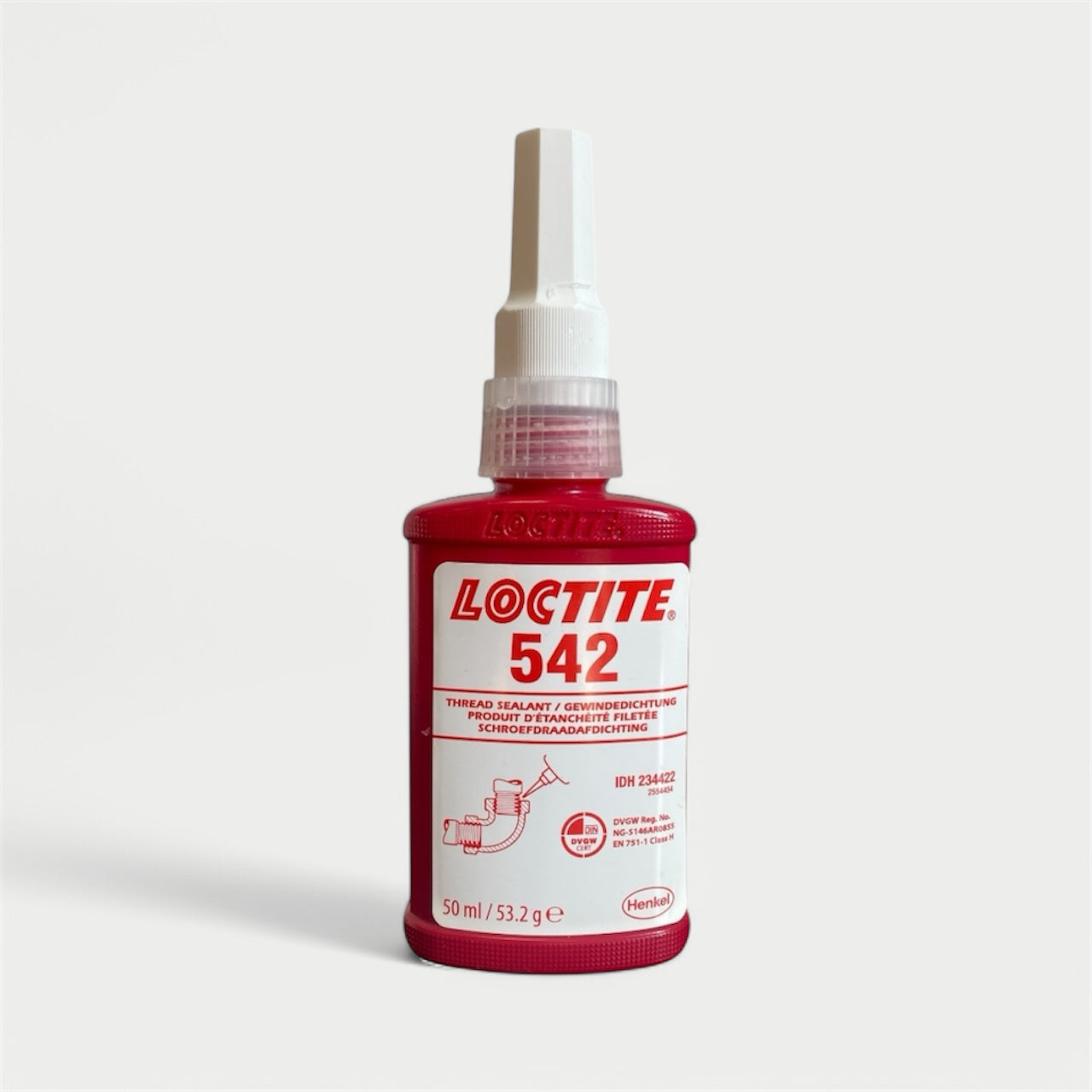Loctite 542 - 50ml, Sigillante per filettature ad alta resistenza