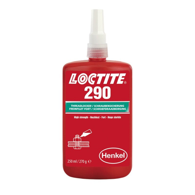 Loctite 290 - 250ml, Fissaggio filettato ad alta resistenza