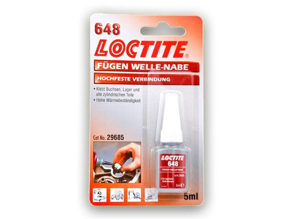 Loctite 648 - 5ml, Bloccante coassiale ad alta resistenza