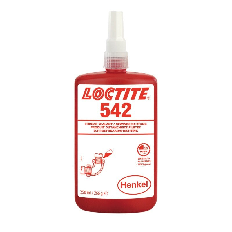 Loctite 542 - 250ml, Sigillante per filettature ad alta resistenza