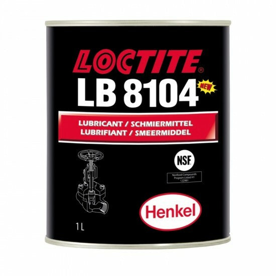 Loctite LB 8104 - 1L, Grasso alimentare per parti in plastica