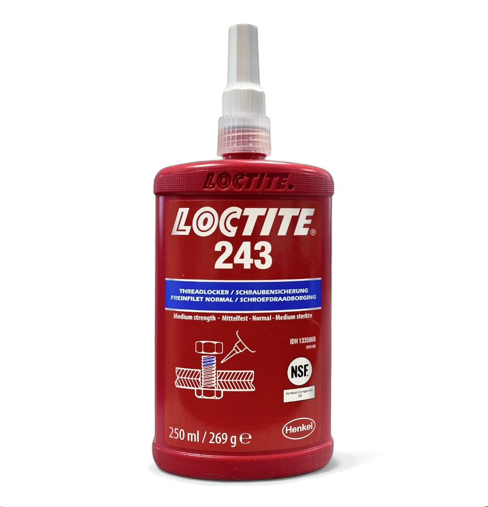 Loctite 243 - 250ml, Fissaggio filettato a media resistenza